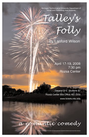 Talley's Folly Poster